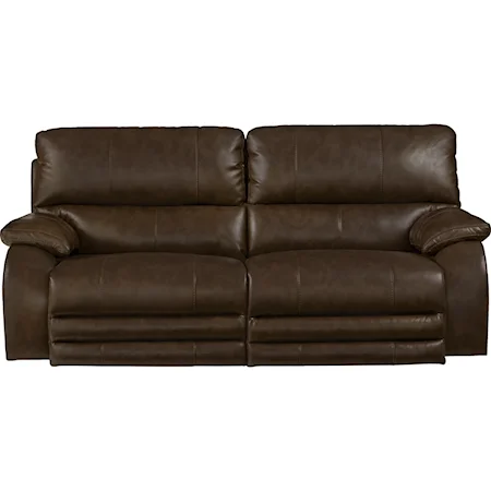 Casual Power Lay-Flat Sofa with Comfort Control Panel Technology